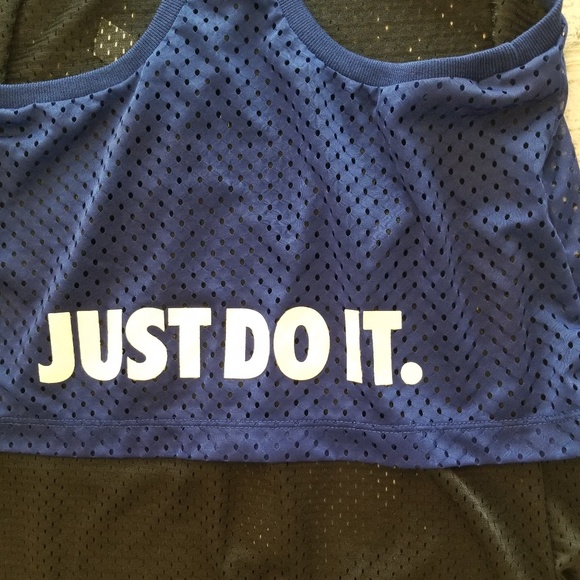 Nike Double Layer Mesh Swoosh Just Do It Tank Top - Picture 6 of 8